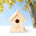 Wooden Hanging Bird House – Solid Wood Garden Birdhouse Wooden Bird House Richie's