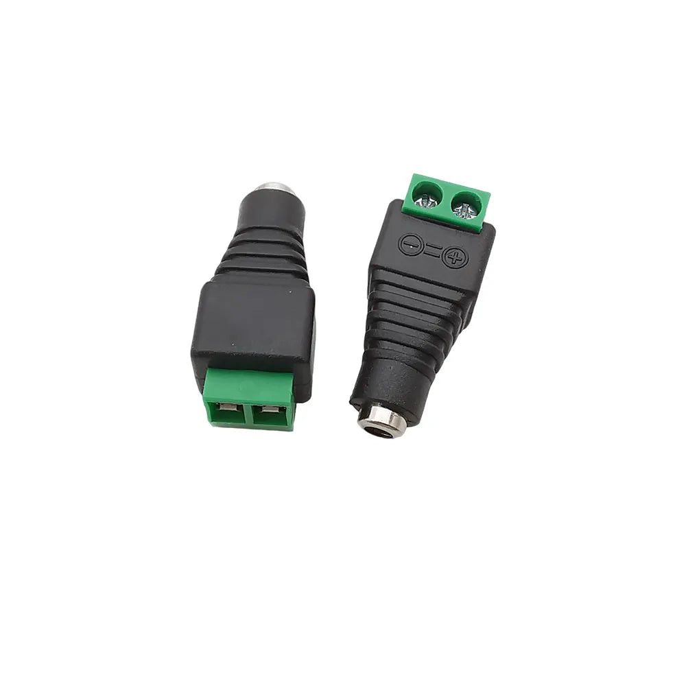 DC 3.5x1.35mm Power Connectors Male Female Screw Terminal Adapter 10pc DC Power Connector Richie's