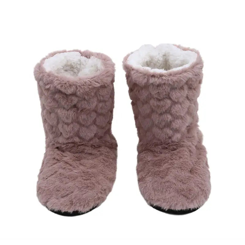 Thick Thermal Velvet Socks – Non-Slip Winter Floor Slipper Socks Thermal Slipper Socks Richie's cameo brown S