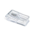 Portable 2-in-1 Tablet Cutter & Pill Storage Case Pill Cutter & Organizer Richie's Transparent