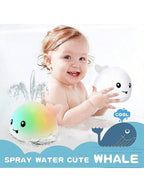 Light Up Whale Baby Bath Toy Sprinkler for Toddlers 0–3 Baby Bath Toy Richie's