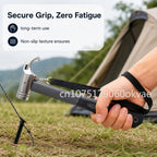 Multifunctional Camping Tent Hammer & Steel Stake Puller Camping Hammer Richie's