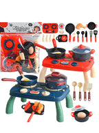 Kids Kitchen Pretend Play Set – Stove Toy with Lights & Sound Pretend Play Kitchen Richie's