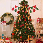 44 PCS Shatterproof Christmas Ornaments – Red White Gold Set Christmas Ornament Set Richie's