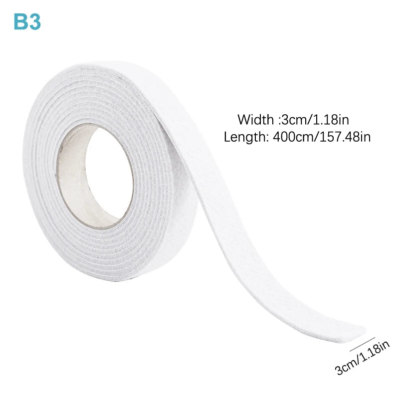 Self-Adhesive Felt Sealing Strip – Door & Window Moisture Guard Weather Sealing Strip Richie's B3
