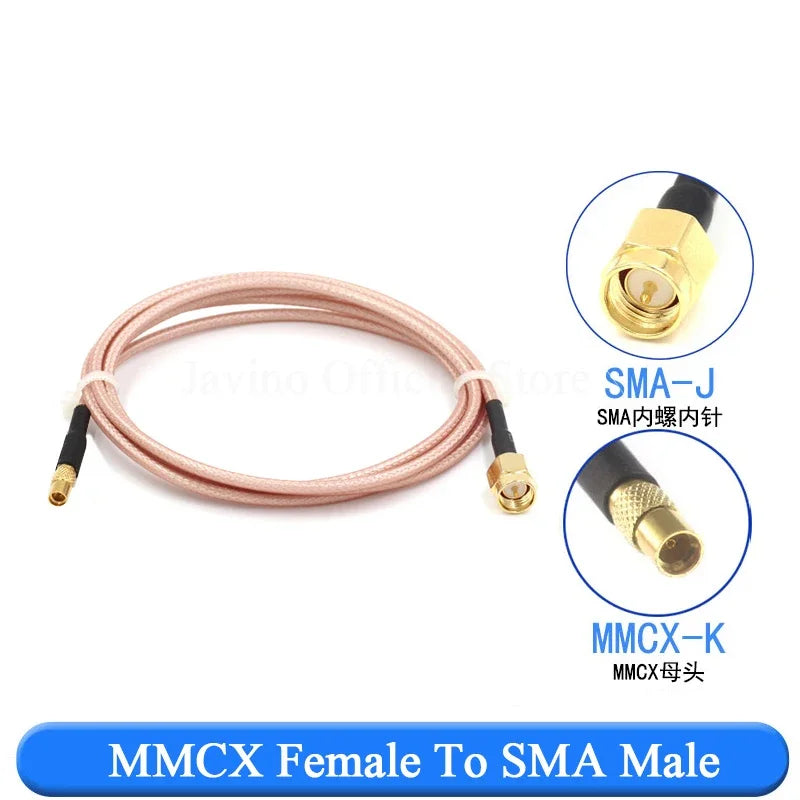 RF Coax Extension Cable BNC SMA MMCX SMB RG316 Adapter Coaxial RF Cable Richie's MMCX-K To SMA-J 20CM 1PCS