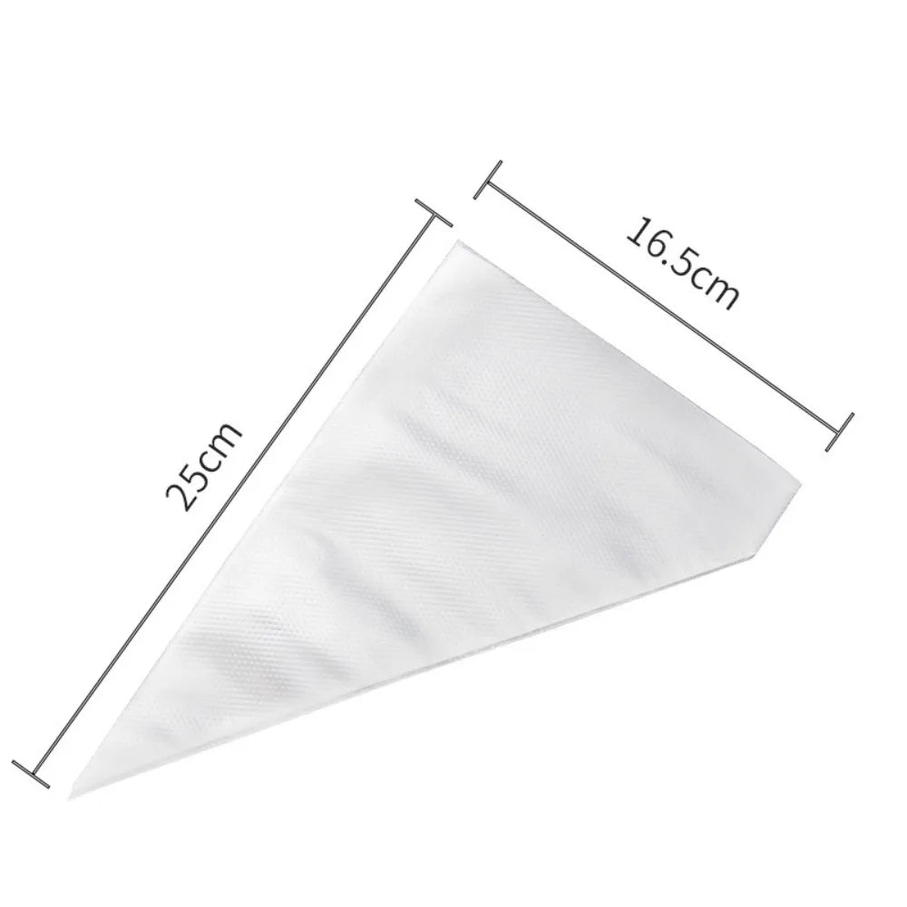 100-Pack Disposable Piping Bags – Leak-Proof BPA-Free Icing Bags Disposable Piping Bags Richie's S