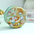 Round Cookie Tin Box | 3D Cartoon Candy Storage Can Cookie Tin Box Richie's 3 1Pc