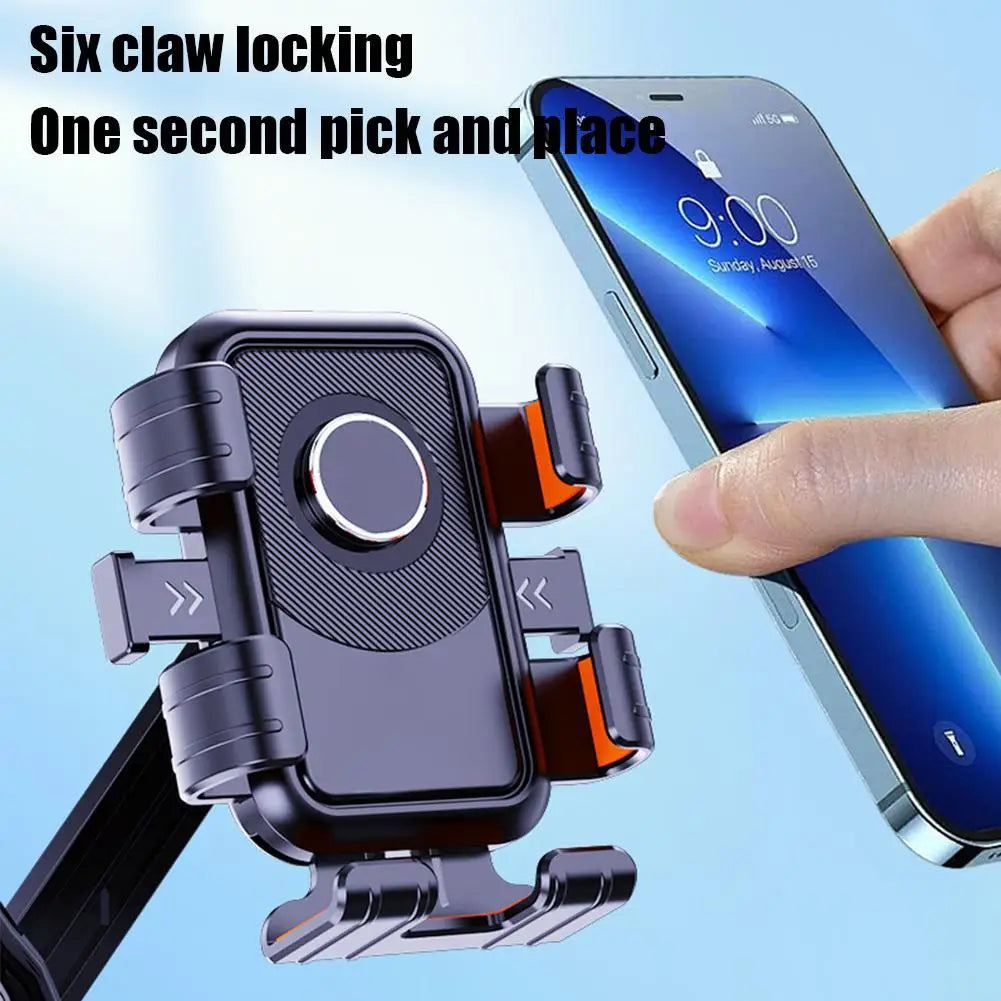 360° Bike Phone Mount – Shockproof Handlebar Holder Handlebar Phone Mount Richie's