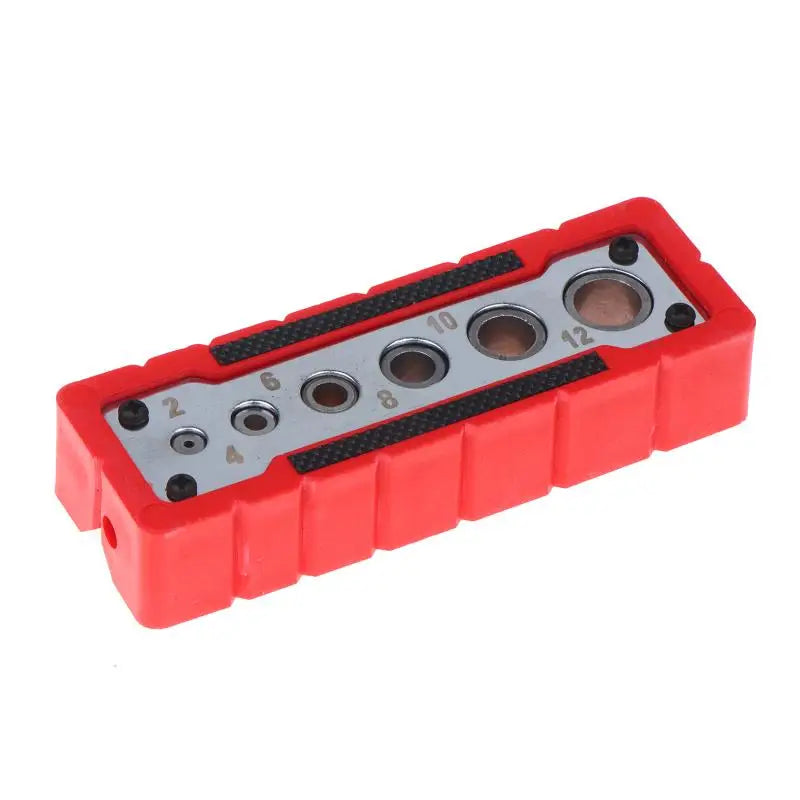Woodworking Drill Guide Locator – HSS Hole Puncher Jig 2–12mm Woodworking Drill Guide Richie's 2-12