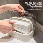 Transparent Paper Towel Holder Large Capacity Dispenser – Red Napkin Dispenser Richie's