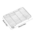 Stainless Steel Cooling Rack Non-Stick BBQ & Cake Cooler Baking Cooling Rack Richie's 38x28cm