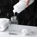 Clear Foam Pump Dispenser Bottles 250ml & 450ml Refillable Foam Pump Dispenser Richie's