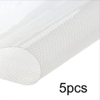 5-Pack Washable Freezer Shelf Liner Mats | Kitchen Organizer Kitchen Shelf Liner Richie's WHITE 5pcs