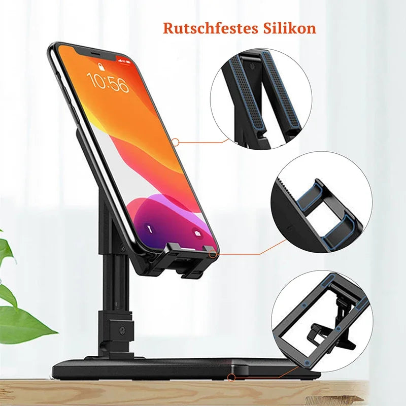 Universal Foldable Desk Phone Stand – Adjustable Desktop Holder Phone Stand Richie's