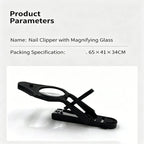 LED Magnifying Nail Clipper with Light | Sharp & Precise Magnifying Nail Clipper Richie's