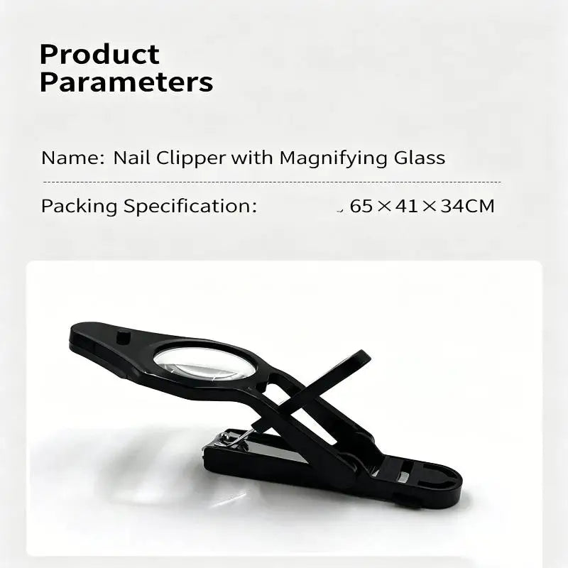 LED Magnifying Nail Clipper with Light | Sharp & Precise Magnifying Nail Clipper Richie's