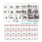 Stainless Steel Thread Repair Insert Set M3–M12 | 60–300 Pcs Thread Repair Insert Set Richie's 140pcs-box-18