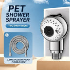 Adjustable Pet Shower Sprayer – Multi-Mode Dog Bath Nozzle Pet Shower Sprayer Richie's No Button 1.5m pipe