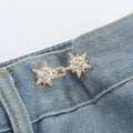 Star & Butterfly Jeans Waist Adjuster Pins – Metal Buttons Waist Adjuster Pins Richie's 7
