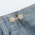Star & Butterfly Jeans Waist Adjuster Pins – Metal Buttons Waist Adjuster Pins Richie's 7
