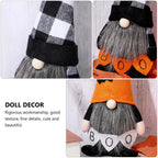 2Pcs Faceless Gnome Decor – Fabric & Wood Festival Home Props Gnome Figurine Decor Richie's