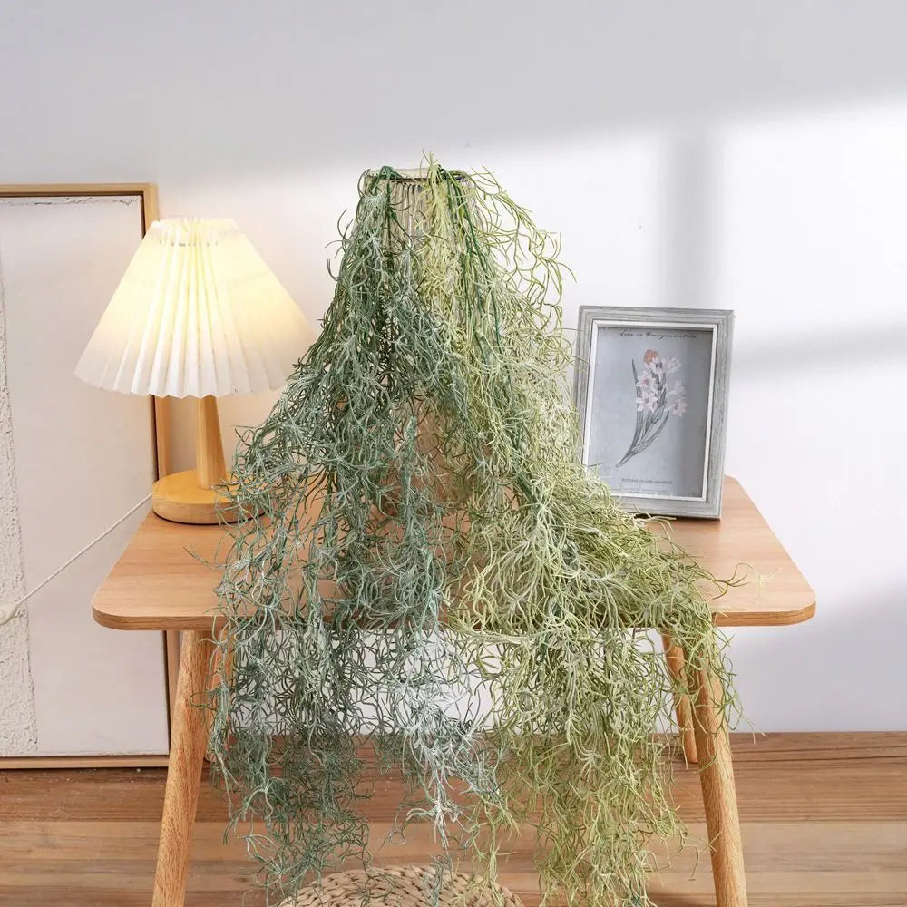 Artificial Hanging Grass Plant 91cm – Faux Green Wall Décor Artificial Hanging Plant Richie's