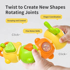 Baby Rattle Toy Cartoon Caterpillar Grasping Toy 0–24M Baby Rattle Toy Richie's