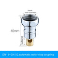 Brass Automatic Stopcock Washing Machine Faucet Wall Mounted Brass Stopcock Valve Richie's DN15