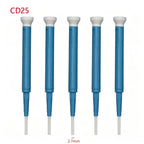 Ceramic Antistatic Slotted Screwdriver Set – 0.4mm Flat Tip Precision Screwdriver Set Richie's 5Pcs CD25