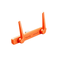 360° Rotating Phone Stand with 100W Type-C Fast Charging Cable Phone Charging Stand Richie's Orange