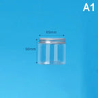 Food Grade PET Sealed Storage Jar with Aluminum Cap Food Storage Jar Richie's A1