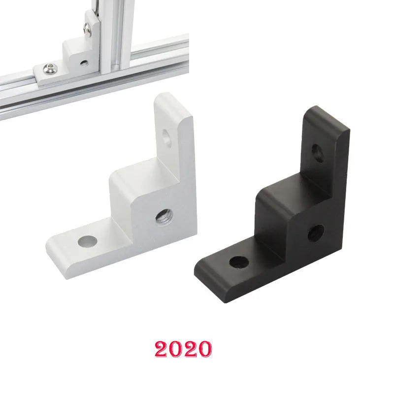 Aluminum Profile Corner Bracket 2020 3030 4040 Right-Angle Corner Bracket Connector Richie's