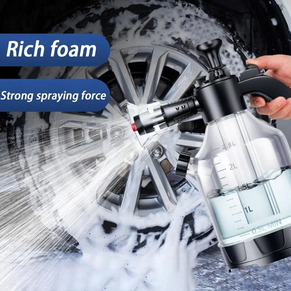 3L Hand Pump Foam Sprayer – Snow Foam Car Wash Cannon Foam Spray Bottle Richie's
