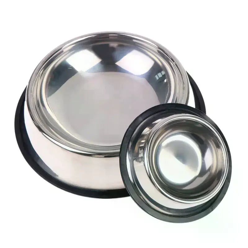 Stainless Steel Non-Slip Pet Bowl for Dogs & Cats | Richie's Pet Feeding Bowl Richie's