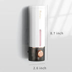 No-Drill Wall Mount Soap Dispenser 450ml – Press Button Soap Dispenser Richie's XT039-white