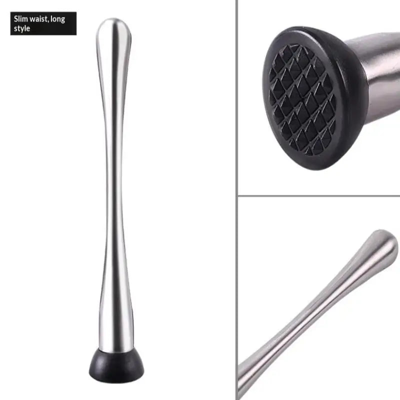 Stainless Steel Cocktail Muddler & Ice Crushing Hammer Tool Cocktail Muddler Tool Richie's A5