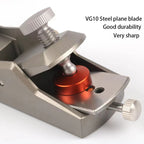 Mini Aluminum Hand Planer – European Wood Trimming Plane VG10 Hand Planer Tool Richie's