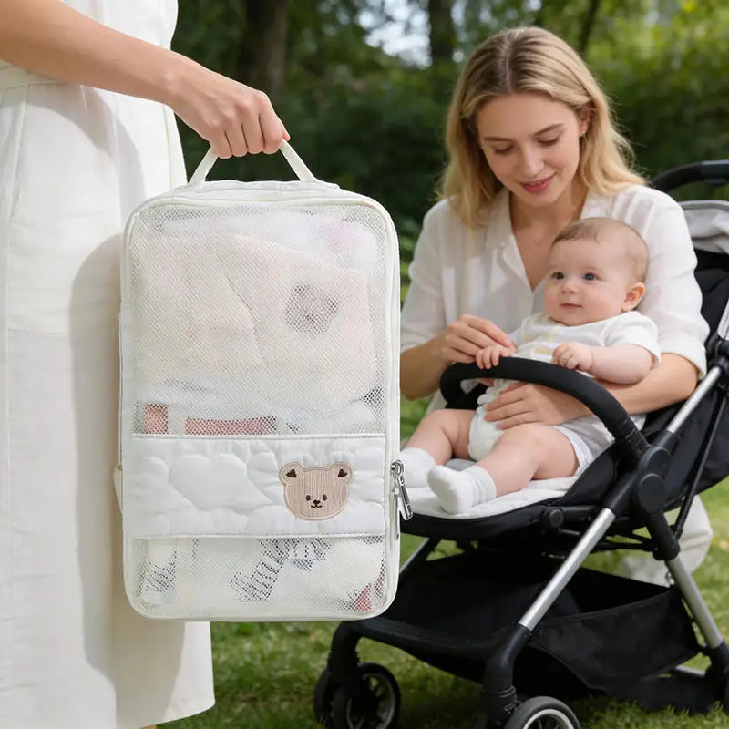 Stroller Hanging Diaper Bag – Baby Travel Storage Organizer Stroller Diaper Bag Richie's