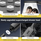 3-Mode High Pressure Shower Head – Water Saving | Richie's Handheld Shower Head Richie's