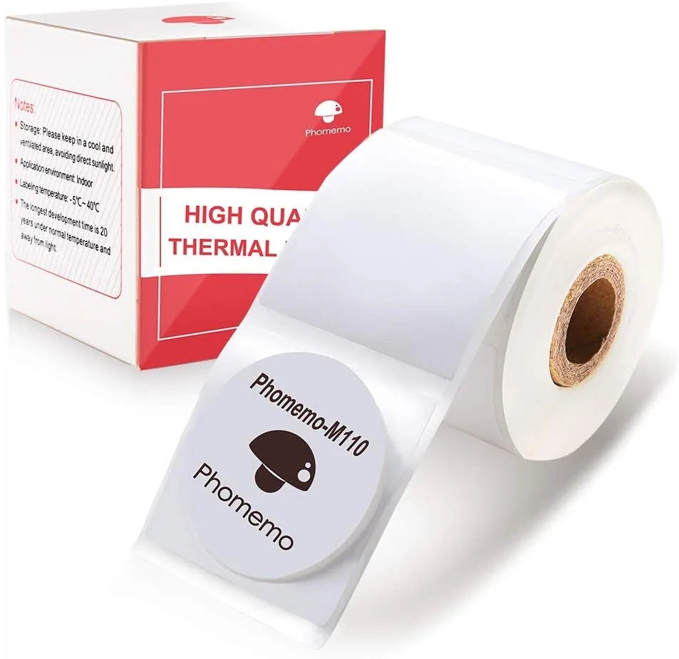 Phomemo M110/M200 Self-Adhesive Thermal Labels Roll 20–50mm Thermal Label Roll Richie's Round 30mm x 30mm