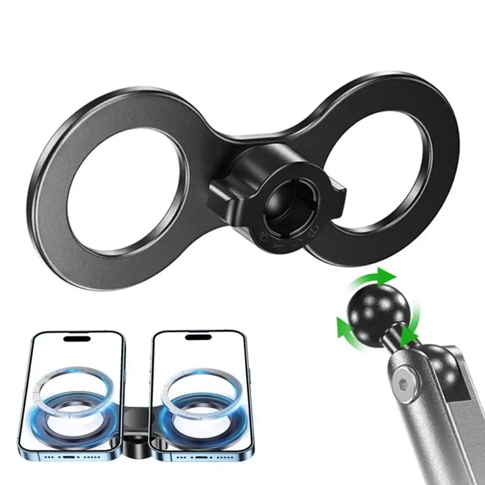 Dual Head Magnetic Car Phone Mount – 17mm Ball Head Car Phone Mount Richie's