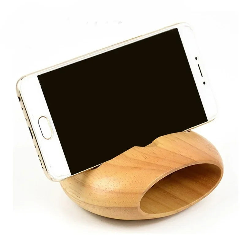 Wooden 3-in-1 Pen Stand, Phone Holder & Sound Amplifier Desk Organizer Stand Richie's