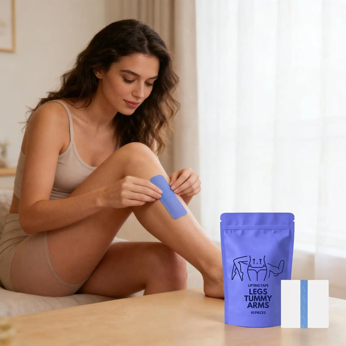 10-Piece Invisible Body Lift Tape – Sweatproof Slimming Pads Body Shaping Tape Richie's