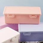 Large Capacity Plastic Pencil Box with Lid – School & Office Pencil Box Organizer Richie's