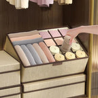 Foldable Underwear & Socks Drawer Organizer Storage Box Drawer Storage Organizer Richie's