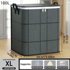 Large Foldable Storage Bag for Clothes, Blankets & Bedding Foldable Storage Bag Richie's 180L