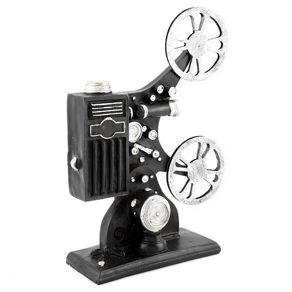 Vintage Resin Film Projector Ornament | Retro European Décor Resin Decorative Ornament Richie's