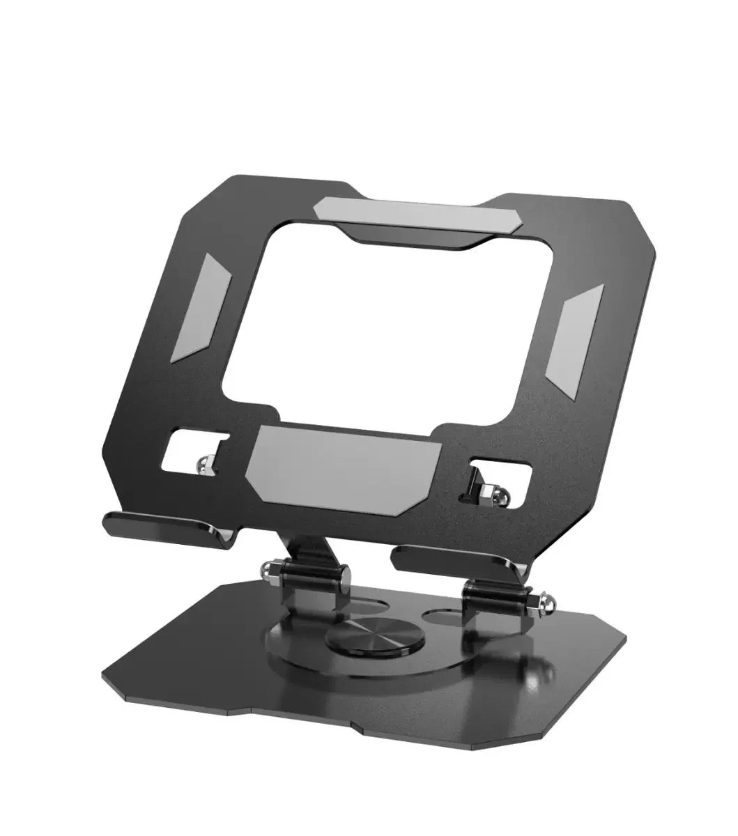 FUCHU 360° Foldable Tablet Stand for 4.7–12 Inch Devices Tablet Desktop Stand Richie's Black