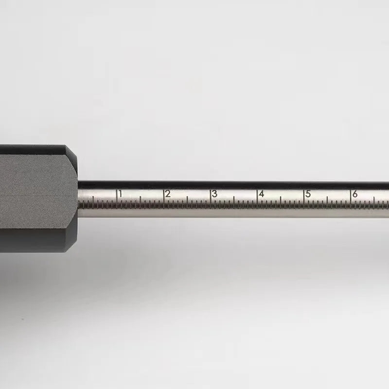 Dual-Purpose Scriber Marking Gauge Ruler – Aluminum Alloy Woodworking Marking Gauge Richie's